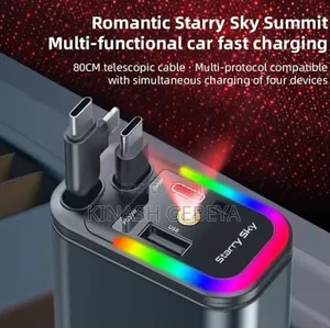 Top Quality 5in1 Multifunctional Car Charger