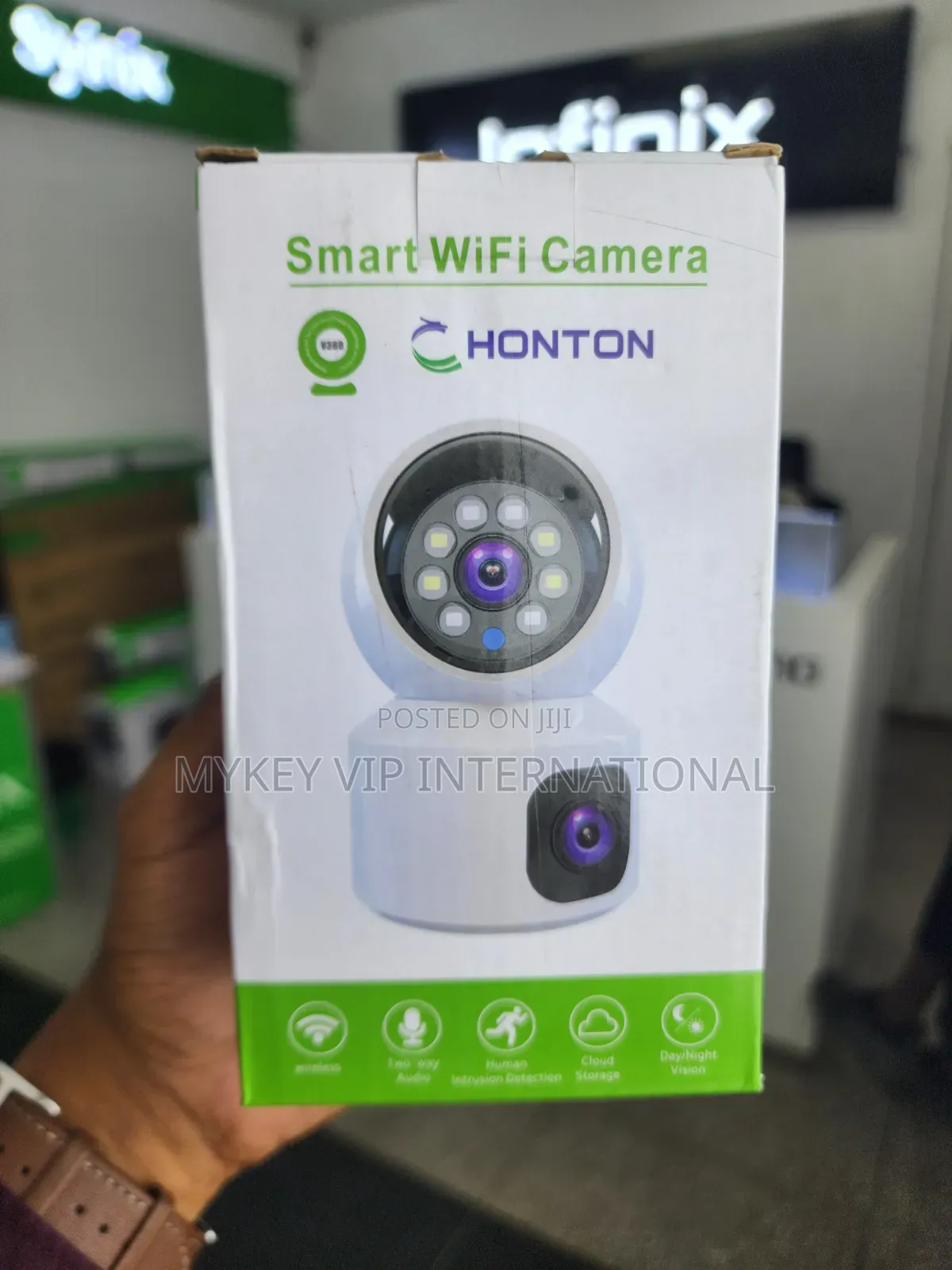 Chonton V380 Pro Dual-Lens Wireless Security Camera