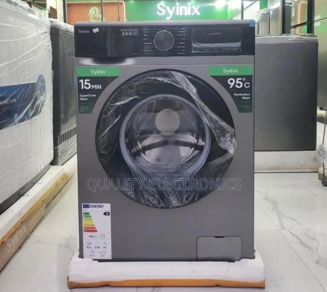 Syinix 8 Kg Automatic Washing Machine – Smart Washing