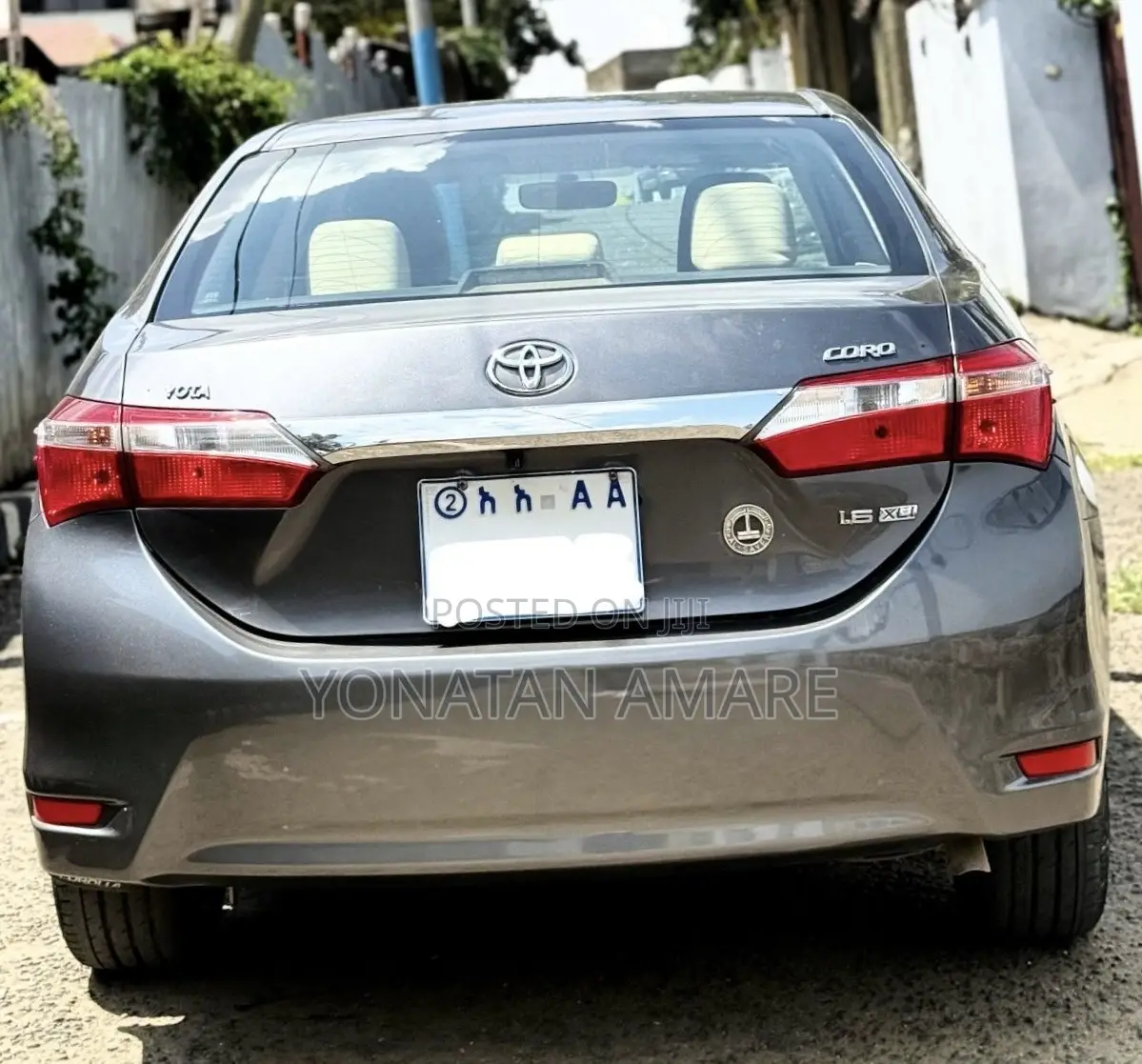 Toyota Corolla 2016 Gray