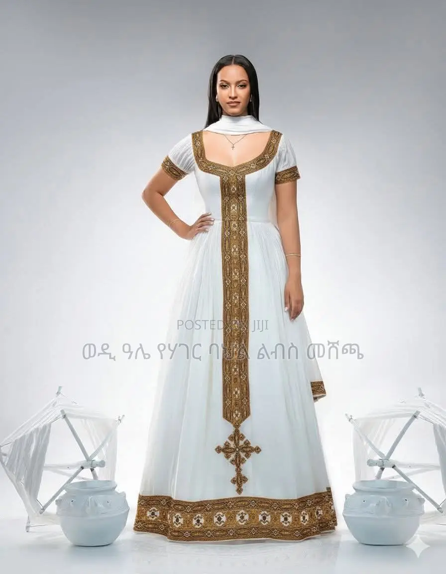 Wedi Ale Modern Habesha Cultural Dress