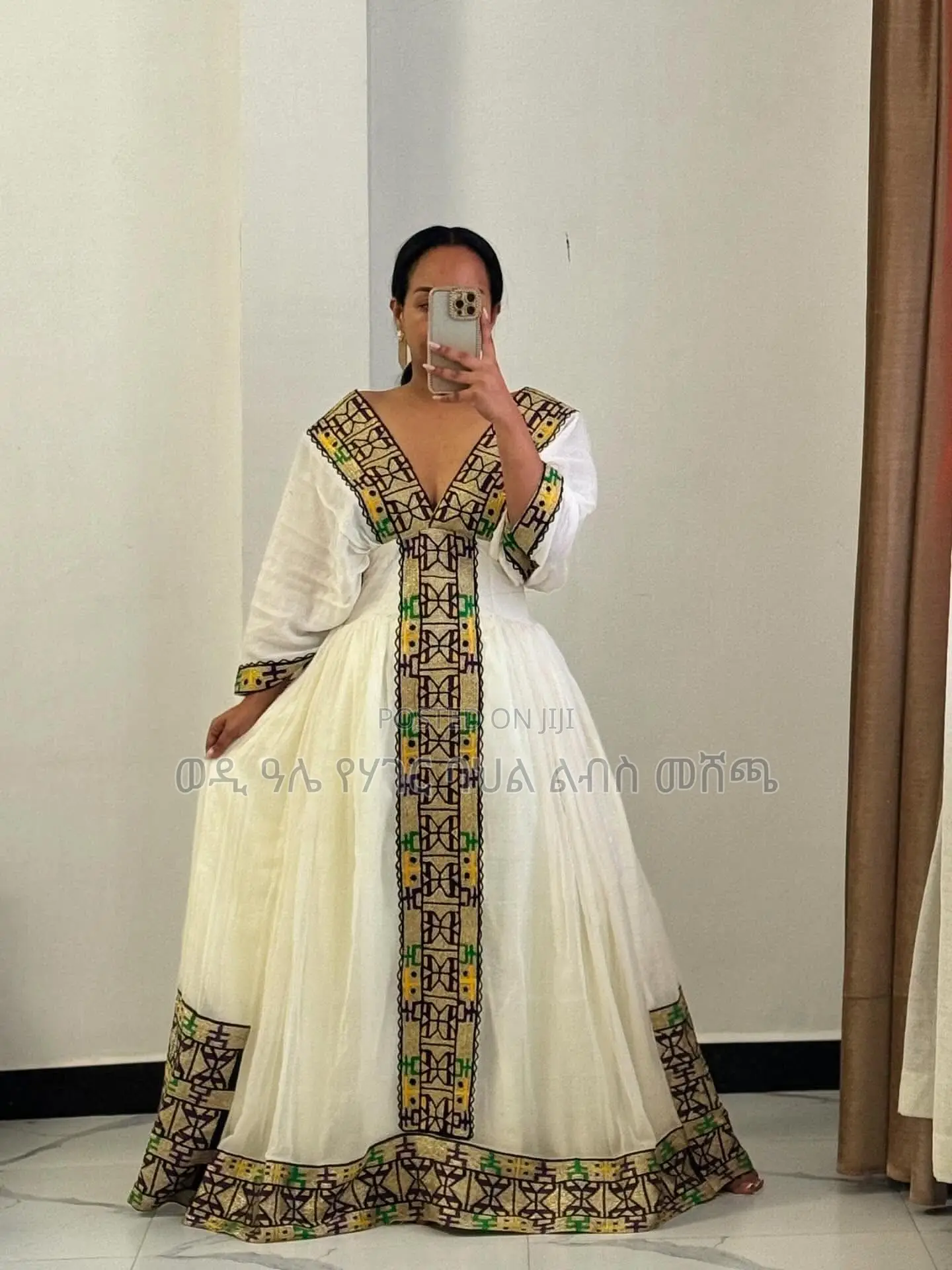 Wedi Ale Modern Habesha Cultural Dress