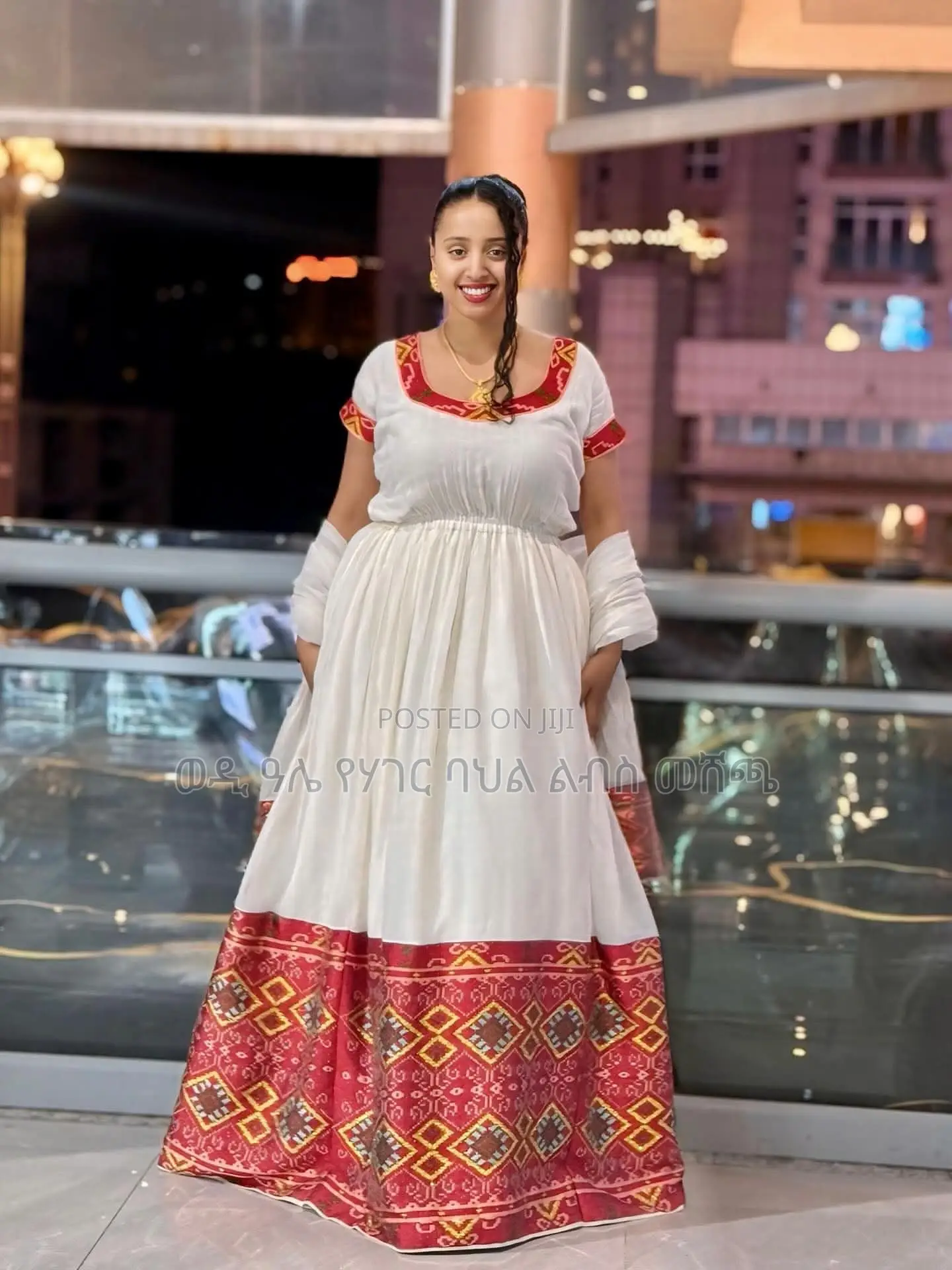 Wedi Ale Modern Habesha Cultural Dress