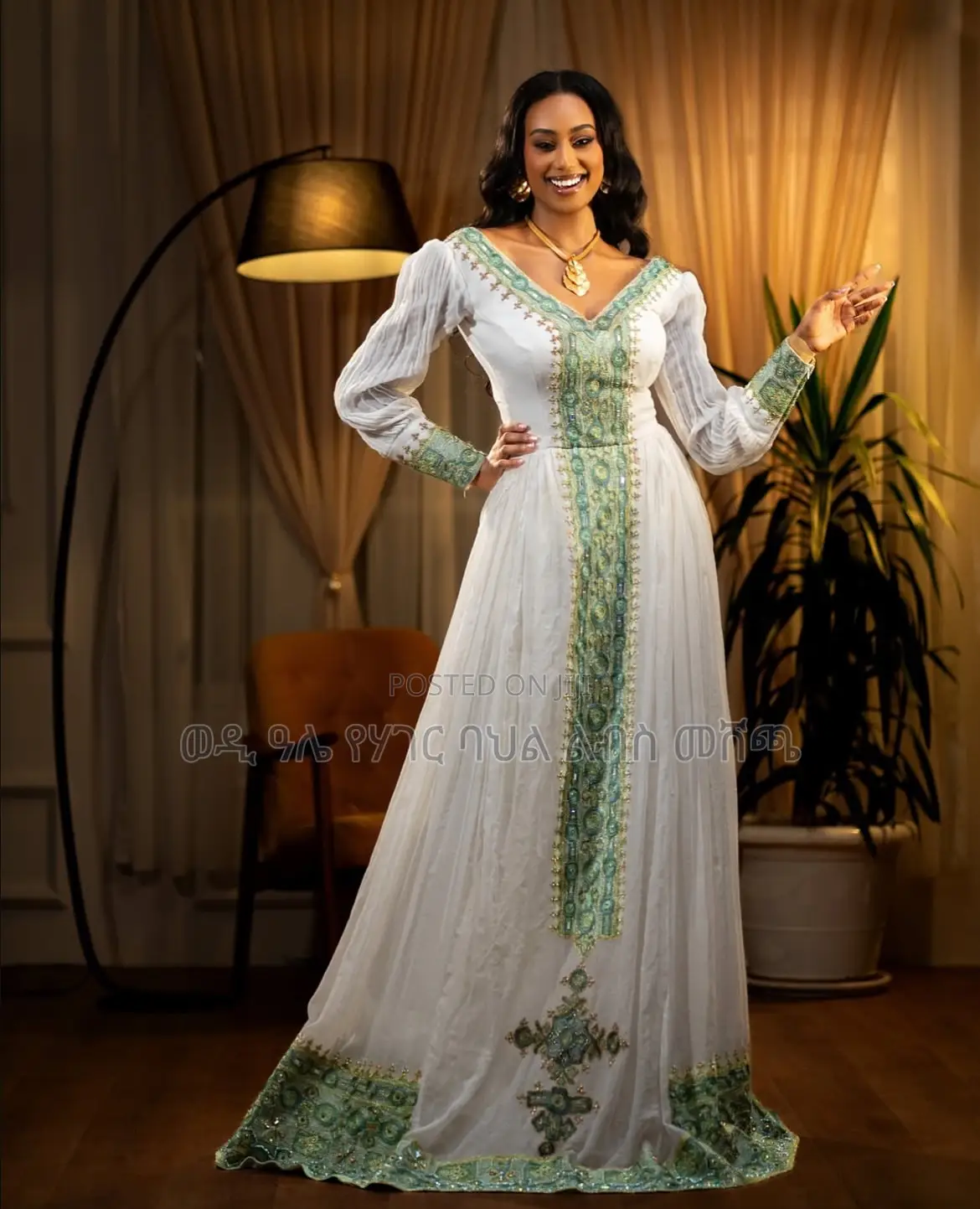 Wedi Ale Modern Habesha Cultural Dress