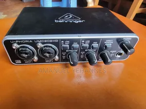 Behringer U Phoria Umc202hd Sound Card