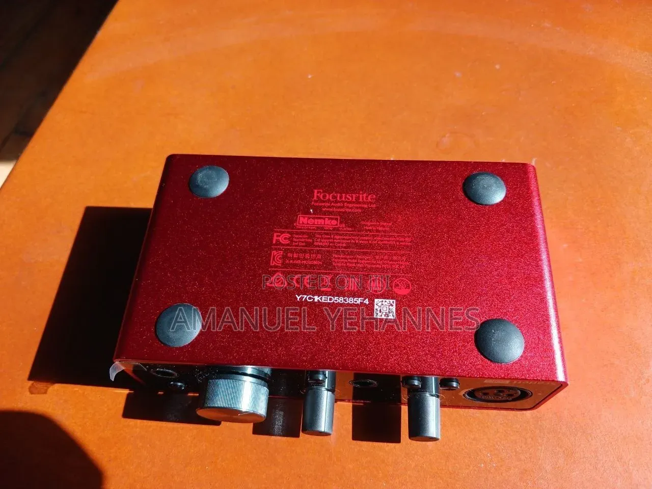 Focusright Scarlett 3rd Gen Solo Sound Card