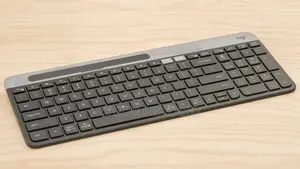 Original Logitech Slim Multi-Device Wireless Keyboard, Black Used
