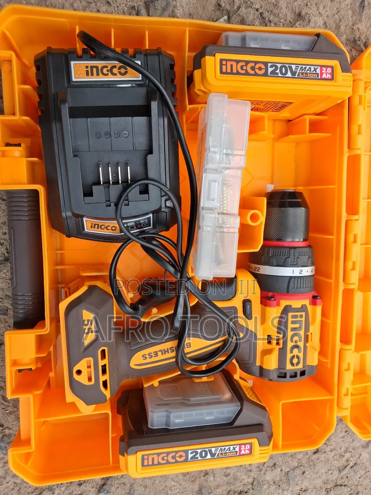 Ingco Brushless 20v Drill