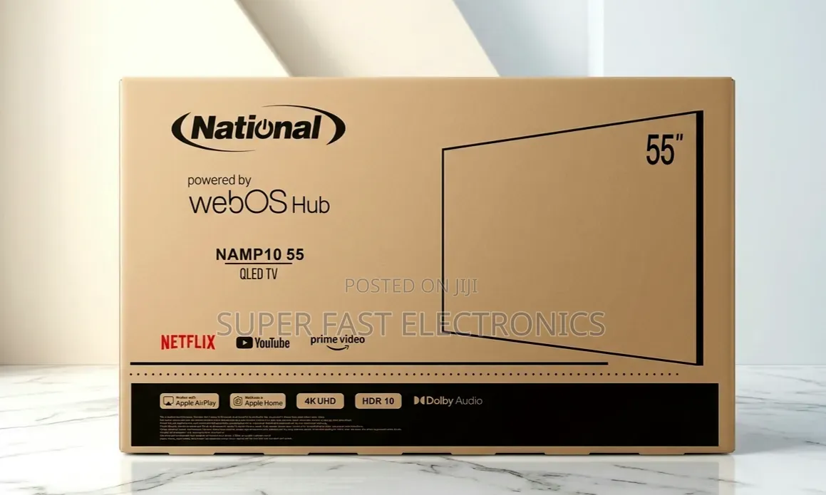National 55 Inch Tv Qled Smart Uhd Webos Hub | Ultra Hd Television