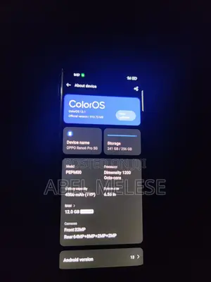 Oppo Reno6 Pro 5G 256 GB Gray