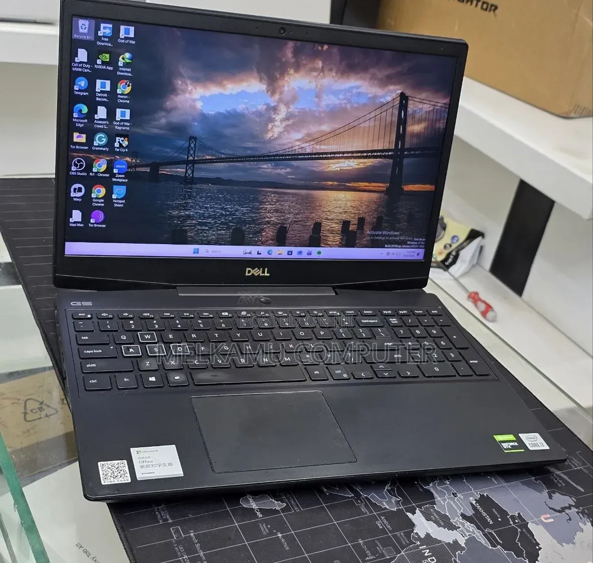 New Laptop Dell Inspiron G5 15 32GB Intel Core i7 SSD 512GB