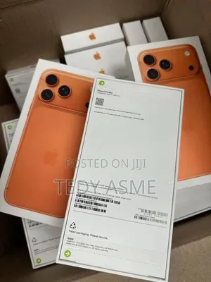New Apple iPhone 17 Pro Max 256 GB Orange