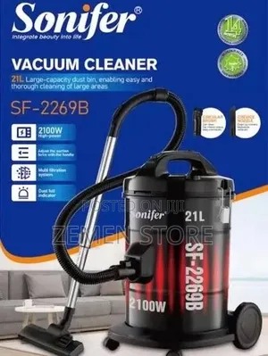 Sonifer 2100w Wet/Dry Vacuum Cleaner - የደረቅና እርጥብ ቫኪዩም