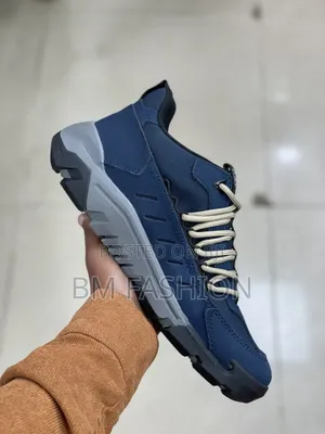 Cat Navy Blue Grey Chunky Sneakers