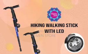 Multi-Functional Walking Stick - ዘመናዊ ባለ መብራት ከዘራ