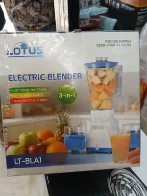 Lotus Lt-Bla1 3-in-1 Electric Blender in White and Blue