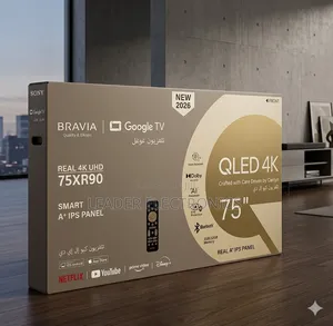 Bravia Tv 75" Smart Google Tv – Real Qled | New 2026