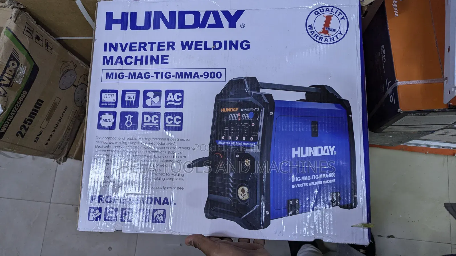 Hunday Mig-Mag-Tig-Mma-800 Inverter Welding Machine 4in1