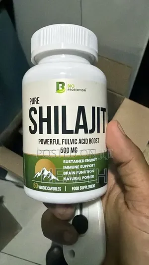 Shilajit 500mg 60 Capsules(Pure)
