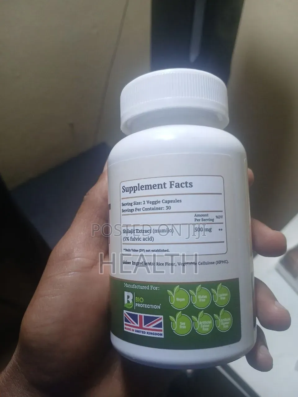 Shilajit 500mg 60 Capsules(Pure)