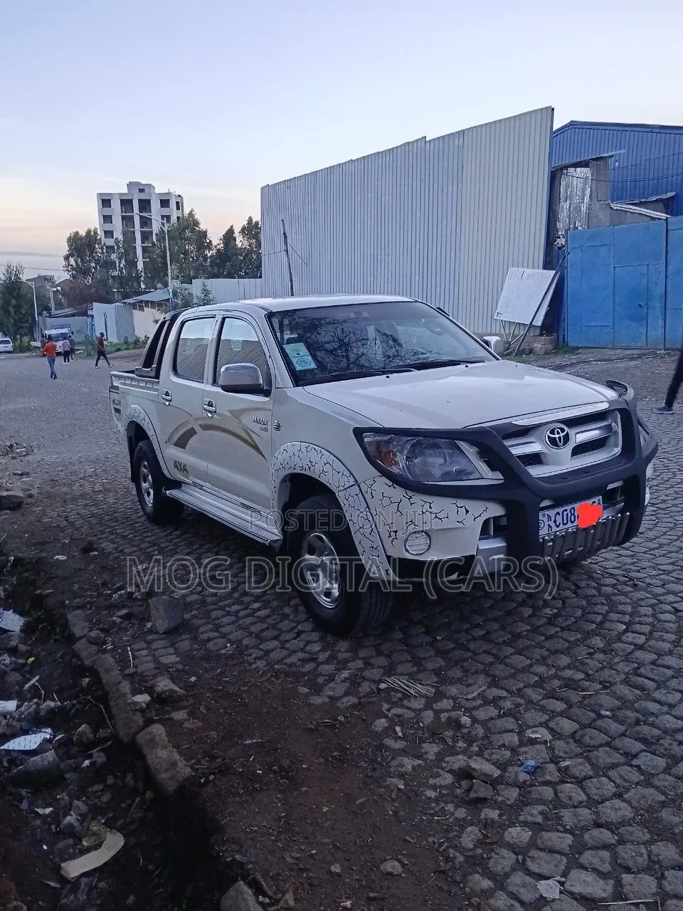 Toyota Hilux 2.5 D-4D Double Cab 2008 White