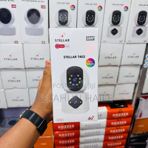 Stellar T402 5mp Dual-Lens 4g Smart Home Security Camera - CCTV Camera