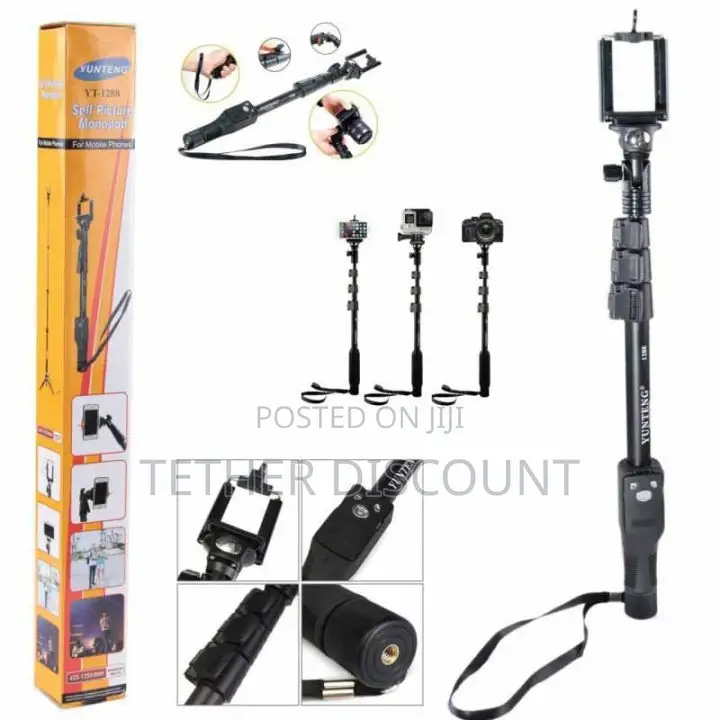 Self Picture Monopod For Mobile Phones