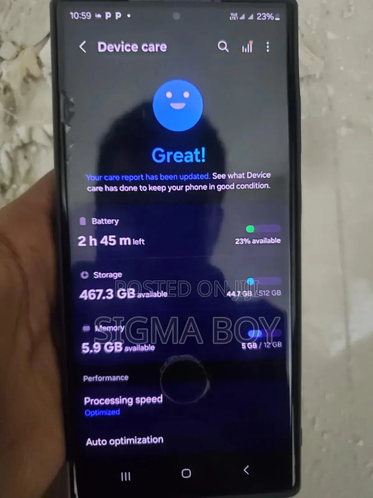 Samsung Galaxy S22 Ultra 512 GB Black