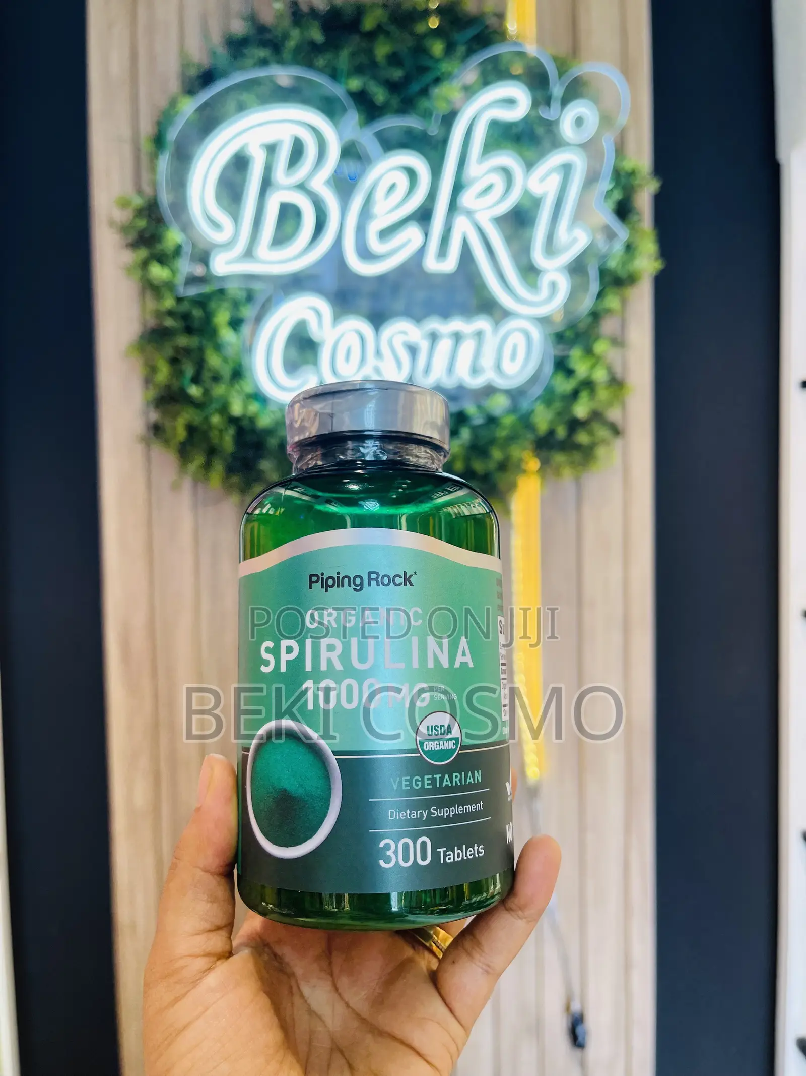 Organic Spirulina 1000mg