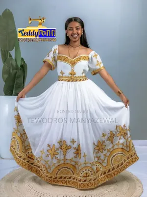 Teddy Tibebe Ethiopian Traditional and Cultural Dress የኢትዮጵያ ባህላዊ ልብስ