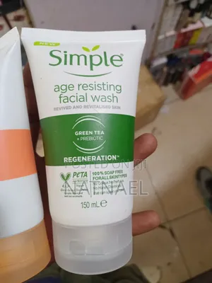 Simple Age Resisting Facial Wash