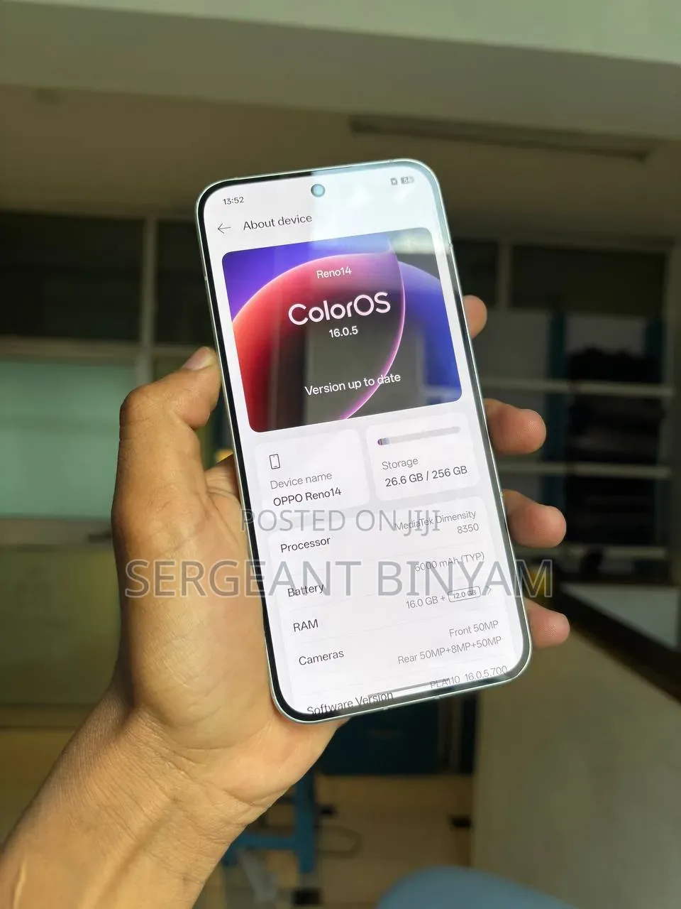 New Oppo Reno14 256 GB