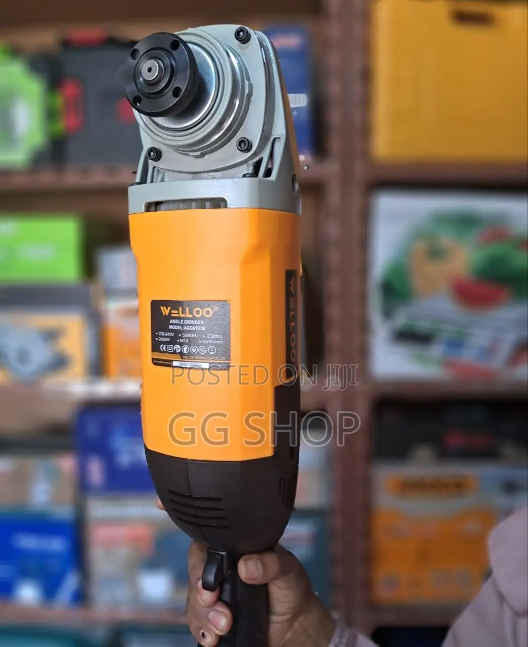 Well 2400w Angle Grinder
