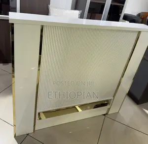 White Reception Table