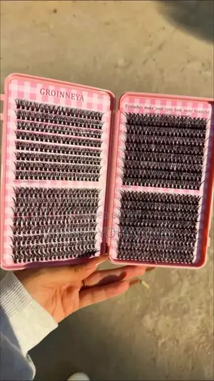 Diy Cluster False Eyelash Extensions With Glue