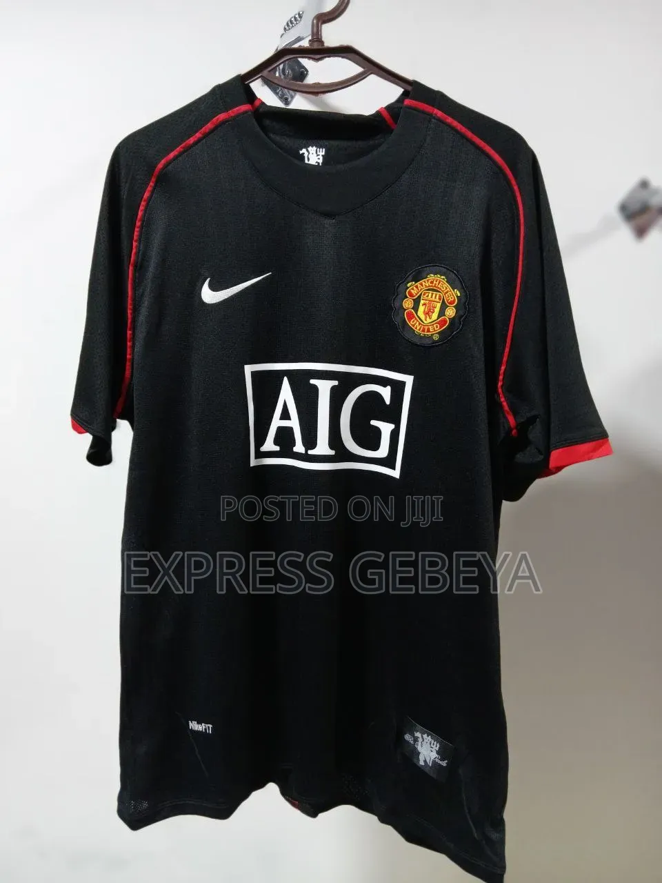 Manchester United Ronaldo Champions League Final Jersey ማልያ