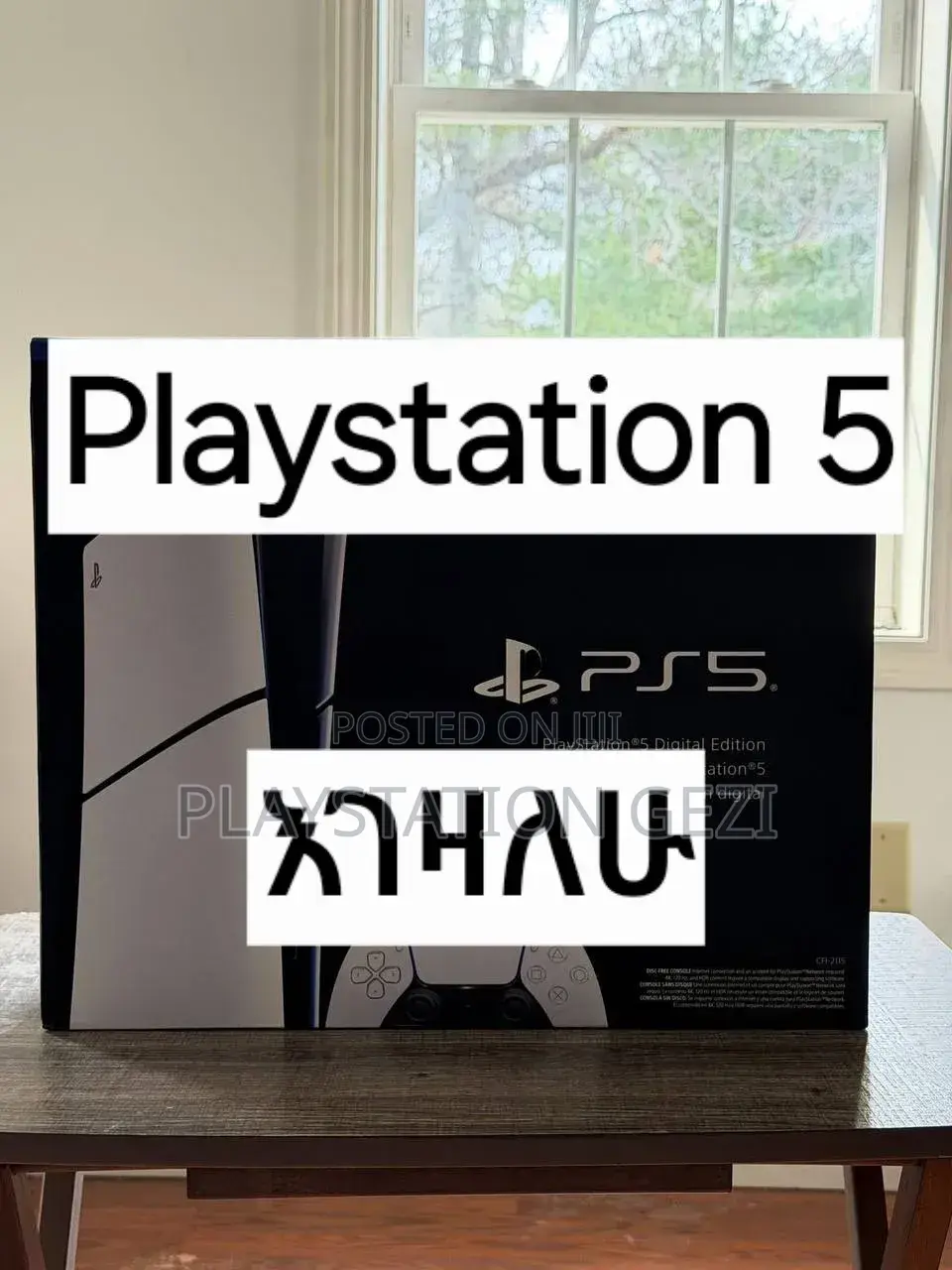 Playstation 5slim Digital ከ 1joystick እገዛለሁ