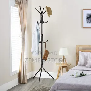 Modern Standing Coat Hat Hanger - ጠንካራ የልብስ መስቀያ