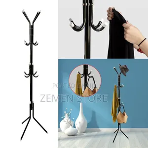 Modern Standing Coat Hat Hanger - ጠንካራ የልብስ መስቀያ