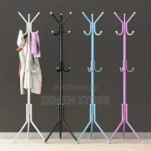 Modern Standing Coat Hat Hanger - ጠንካራ የልብስ መስቀያ