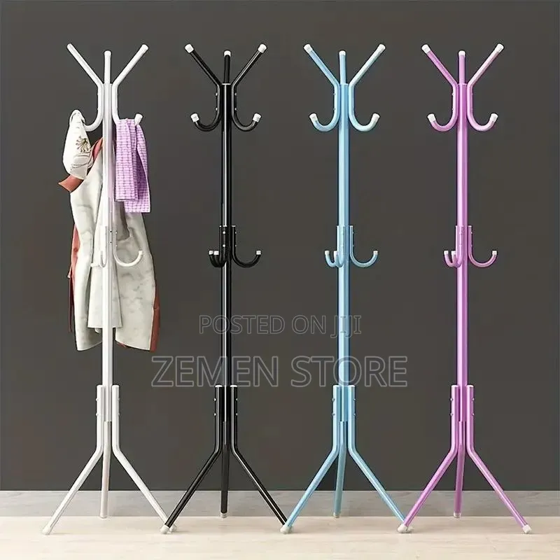 Modern Standing Coat Hat Hanger - ጠንካራ የልብስ መስቀያ
