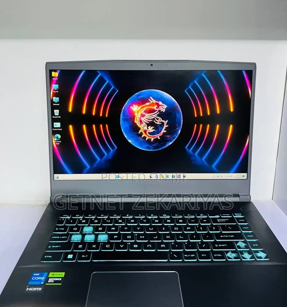 New Laptop MSI GF75 Thin 16GB Intel Core i5 SSD 512GB