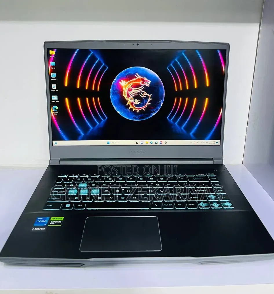 New Laptop MSI GF75 Thin 16GB Intel Core i5 SSD 512GB