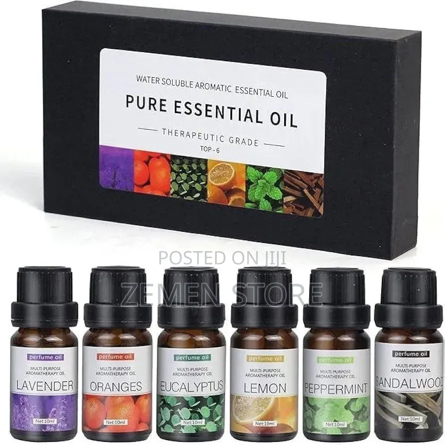 Pure Essential Oil Set for Humidifier - 6 አይነት ልዩ ጥሩ መዓዛዎች