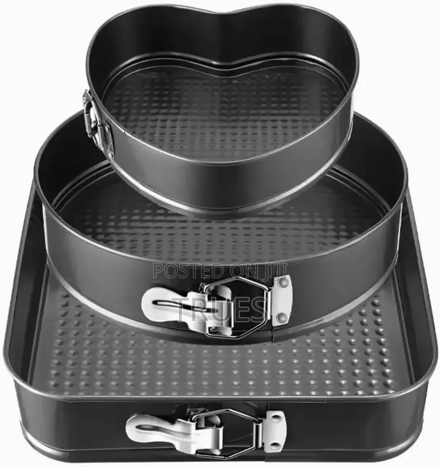 3 Pieces Cake Mould Baking Pan