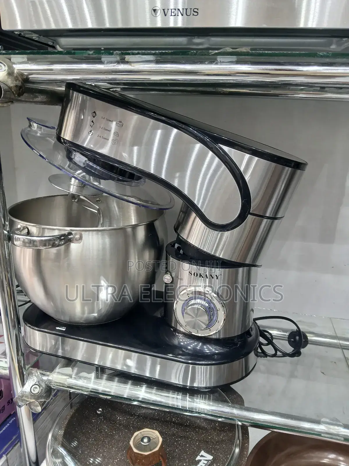 Sokany Brand Electric Stand Mixer Designed for Large-Capacity