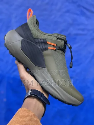 Olive Orange: Urban Utility Sneakers
