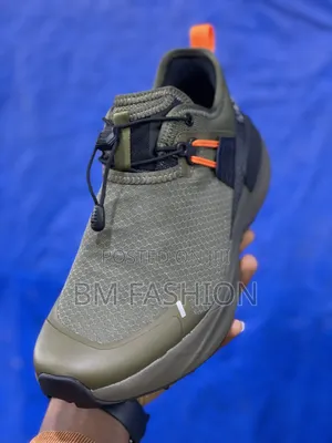 Olive Orange: Urban Utility Sneakers