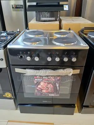 Melan-Italy 60×60 Electric Freestanding Stove With Four Burners.