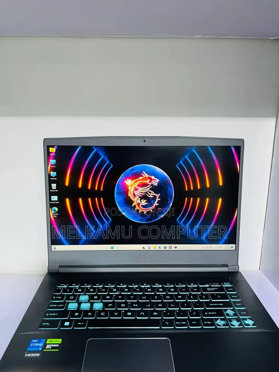 New Laptop MSI MSI Sword 15 16GB Intel Core i5 SSD 512GB
